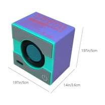 Portable Bluetooth Speakers Metal Wireless Outdoor Sports Mini Bluetooth Speaker Heavy Subwoofer Mini Bluetooth Audio for Home Party Outdoor Birthday Gifts