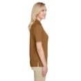 thumbnail image 3 of Harriton M348W Women's Advantage Snag Protection Plus Polo-Duck Brown-S, 3 of 3