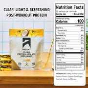 Ascent Clear 100% Whey Protein Powder, Orange Mango, 20 Servings