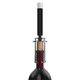 thumbnail image 2 of Abridor de botellas de vino eléctrico automático con cortador de papel de aluminio, aireador y tapón | Negro | Extracción rápida del corcho en 5 segundos | Recargable y fácil de usar | Kit de 4, 2 of 9