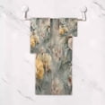 thumbnail image 5 of 3 Piece Bath Towels Set Bath Towel, Hand Towel and Face Towel for Bathroom, Gym, Hotel Scattered Birds and Flowers, 5 of 8