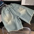thumbnail image 7 of Boys Denim Shorts Casual Baggy Denim Shorts With Pocket Boys' Fashion Kids Boys Shorts 4-5 Years Cute&nbsp;Boy&nbsp;Clothing, 7 of 7