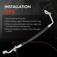 thumbnail image 6 of A-Premium A/C Discharge Line Hose Assembly Compatible with Mazda 3 Mazdaspeed 2007-2009 2.3L Turbocharged, Compressor to Condenser, 6 of 8
