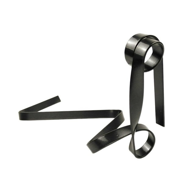 Black Iron Wine Rack for Storage with Ribbon Support Designed for Balance and Decoration Suitable for Various Bottle Sizes 1PC