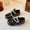 Black, variant on Viluyesy Girls Vintage-Inspired Flat Shoes – Soft-Sole Leather Lace-Up Dress Shoes with Pearl Bowknot and Delicate Lace Trim, Spring Summer Style Black Size 13
