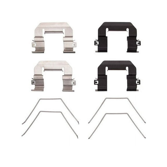 Front Brake Hardware Kit - Compatible with 2016 - 2021 Hyundai Tucson 2017 2018 2019 2020