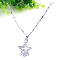 thumbnail image 4 of Estilo coreano Exquisito Hueco Estrella Colgante Collar Mujeres Clavícula Joyas, 4 of 4