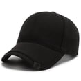 thumbnail image 2 of XIAOCHA Womens Side Embroidered Baseball Cap Shapeable Brim Farm Ball Hat,Black, 2 of 8