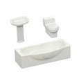 thumbnail image 3 of Ducha para muñecas,bañera y lavabo,Casa de juguete con lavabo y bañera,modelo de inodoro,accesorios,Mini casa de muñecas,modelo de baño,juguete educativo,Inodoro de simulación en, 3 of 8