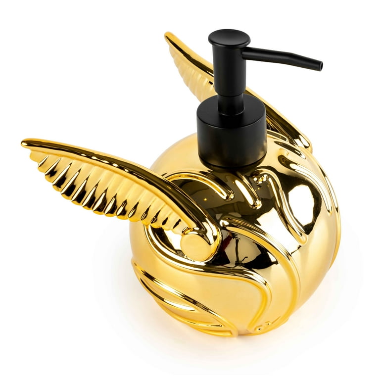 Warner Bros. Harry Potter Golden Snitch Lotion Pump, Poly-Resin