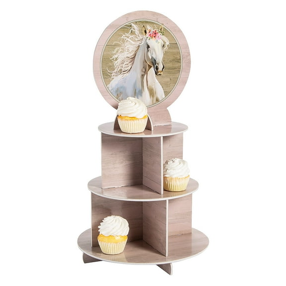 Fun Express Horse Party Cupcake Stand