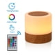 thumbnail image 2 of Luz de noche multicolor con control táctil recargable, brillo ajustable y control remoto., 2 of 5