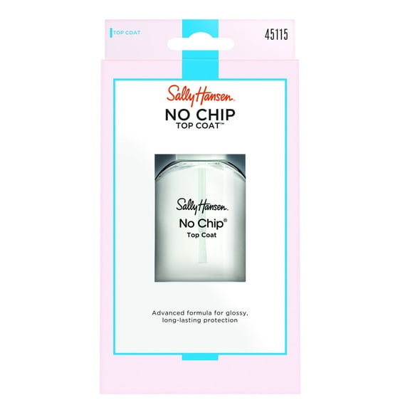 Sally Hansen No Chip Top Coat for Nails, 0.45 Oz, 2 Pack