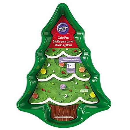 Wilton 2105-0070 Christmas Tree Cake Pan, The Christmas Tree Cake Pan makes it easy to bake and decorate a shaped cake or cookie that you can serve.., By Wilton