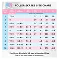 thumbnail image 5 of C SEVEN Peachy Keen Roller Skates for Girls and Adults (Peachy Keen, Size 8), 5 of 8