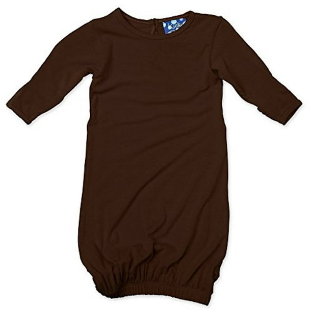 KicKee Pants KicKee Pants Layette Gown (Bark, Preemie)