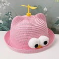 thumbnail image 6 of Child Sun Hat Breathable Lightweight Cute Sunhat Kid Beach Hat Fisherman Cap PInk, 6 of 8