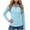 Light Blue a2, variant on Womens Long Sleeve Shirts Sun Protection 1/4 Zip Summer Quick Dry Hiking Shirt UPF 50+ Quarter Zip Pullover for Women XL