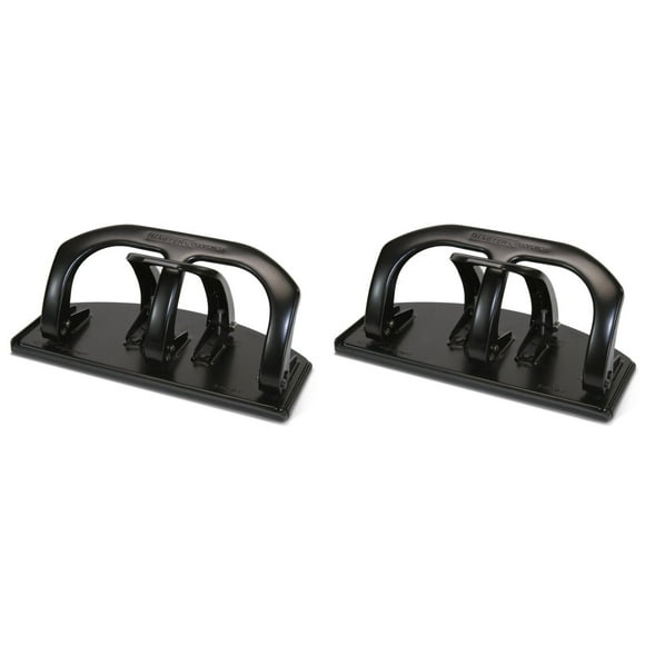 Martin Yale DP20 Master Paper Punch (Lot de 2) Poinçons à Deux et Trois Trous Robustes jusqu'à 20 Feuilles de Papier Bond de 20 Livres Inclut une Boîte à Puces Haute Capacité