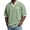 Mint Green, variant on Mens Oversized T Shirt Casual Color Block Short Sleeve Loose Fit Baggy Tops Streetwear Cotton Tees