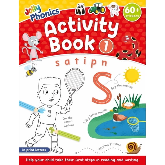 Jolly Phonics Activity Books, Set 1-7 Up Jolly Phonics Activity Book 1: In Print Letters (American English Edition), (Paperback)