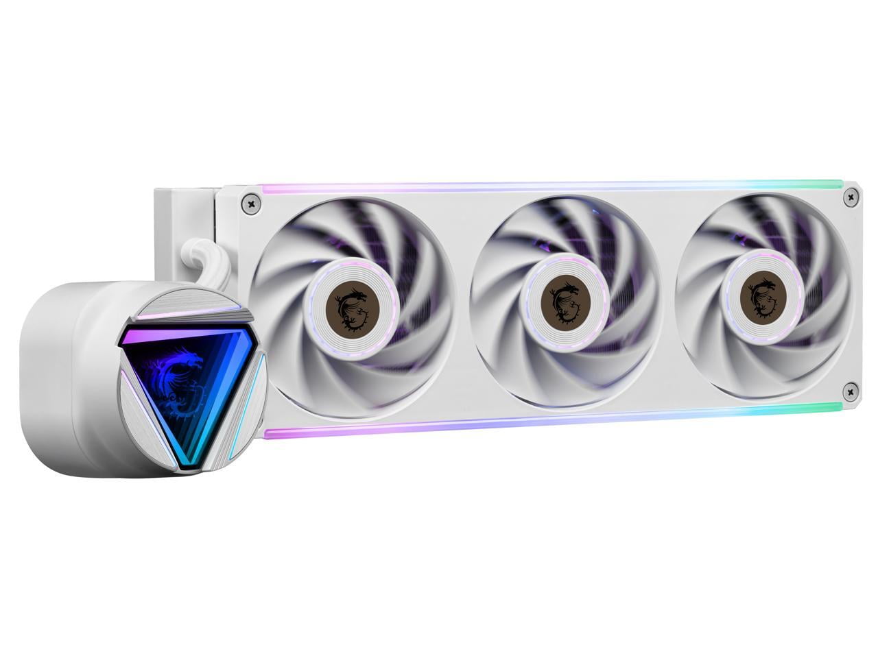 MSI MAGCORELIQUIDC360V2White MAG CoreLiquid C360 V2 360mm ARGB Liquid CPU Cooler White