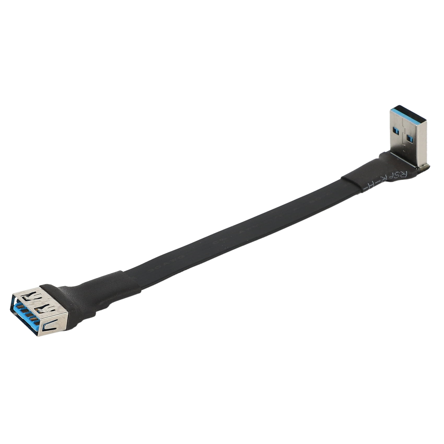 USB 3.0 Cable USB Extension Cable Male to Data Cable Right 90 Degree USB3.0 Extender Cord 10cm - Walmart.com