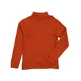 thumbnail image 2 of Leveret Kids Cotton Turtleneck Rust 14 Year, 2 of 3