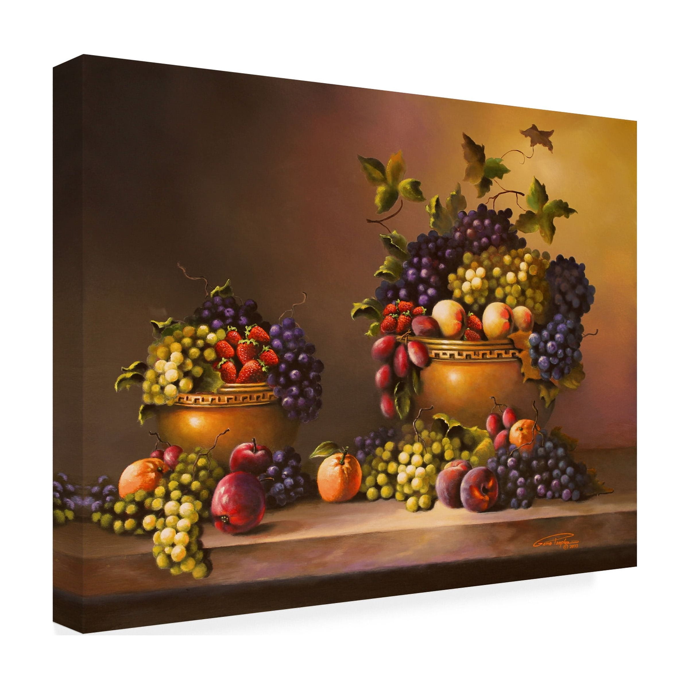 Trademark Fine Art 'Fresh From The Garden' Canvas Art by Geno Peoples