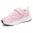 thumbnail image 4 of Kids Tennis Sneakers for Boys Girls, Breathable Mesh Hook and Loop Lightweight Athletic Shoes, 4 of 8