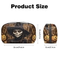 thumbnail image 5 of Scarecrow Travel Case Oxford Cloth Waterproof Digital Pouch Organizer Case for Travel Leather Cord Organizer - 5.9x9.44x3.14 in, 5 of 6