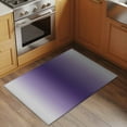 thumbnail image 3 of Dark Purple Grey Ombre 2x3 Door Mat Rug, Modern Abstract Art Gradient Non-Skid Rubber Backing Large Rectangle Rugs - Living Room Bedroom Home Office, Indoor Floor Mat Carpets Washable Rug, 3 of 9