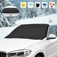 thumbnail image 1 of Cubierta para parabrisas delantero de coche, cubierta magnética para parabrisas, cubierta plegable, universal para coche, antiescarcha, nieve, hielo, lluvia y sol, 1 of 5