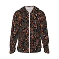 thumbnail image 1 of Fotbe Floral Chaqueta con Protección Solar UPF 50+ para Hombre y Mujer, Camisa con Capucha y Bolsillos-3X-Large, 1 of 7
