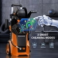 thumbnail image 4 of Fenbeli Electric Pressure Power Washer - 4000 PSI MAX 2.6 GPM Power Washer Electric Powered, Orange, 4 of 7