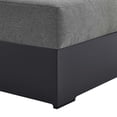 thumbnail image 6 of Modular Lounge Chair Chaise, Grey Gray, Aluminum Metal, Outdoor Patio Balcony Cafe Bistro Garden Hospitality Restaurant, Modern Contemporary HB36560, 6 of 9