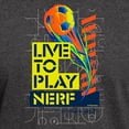 thumbnail image 3 of CafePress - Live To Play Nerf Soccer T Shirt - Men's Classic Graphic Cotton T-Shirt, 3 of 4