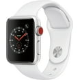 thumbnail image 3 of Pre-Owned Apple Watch Series 3 38MM Silver - Aluminum Case - White Sport Band ( Grade B), 3 of 4