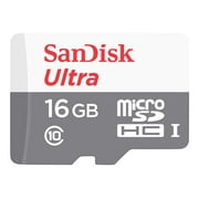 SanDisk Ultra - Flash memory card - 16 GB - UHS-I / Class10 - microSDHC UHS-I