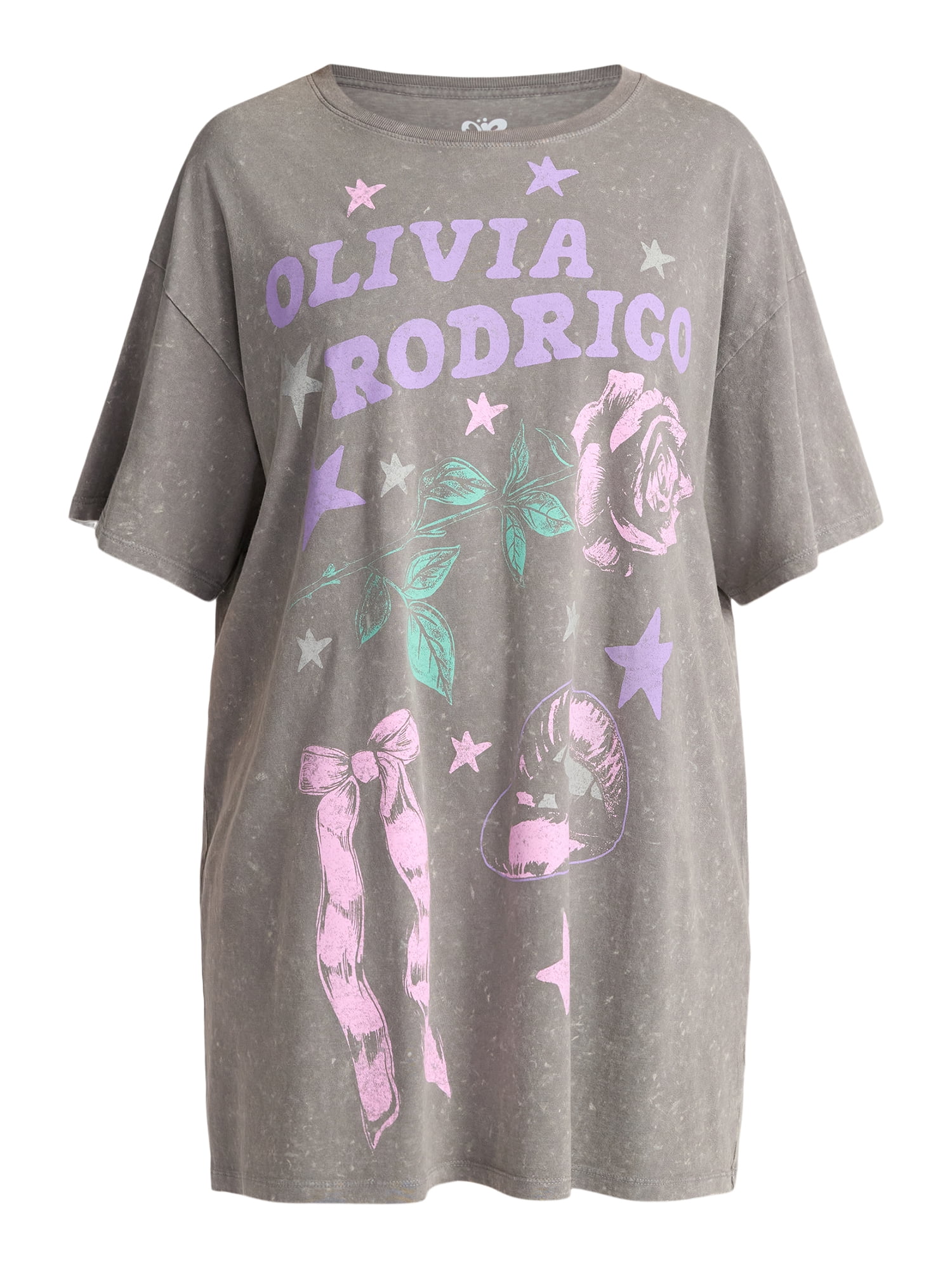 Olivia Rodrigo Women's Oversized Sleep Shirt, Sizes XS-XXXL