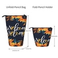 thumbnail image 2 of Picia Sunflower Welcome A Print Telescopic Pencil Case, Telescopic Pen Holder Telescopic Pencil Pouch Bag Stationery Pencil Case Box Storage Organizer Makeup Bag, 2 of 6