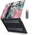 thumbnail image 4 of Hard Shell Cover Compatible 2017 - 2010 Rel. MacBook Air 13" with No Touch No USB-C Model: A1369 A1466 Painting A 0347 Cable Tie, 4 of 5
