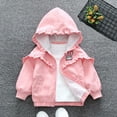 thumbnail image 2 of YABCSAZ Rain Jacket for Toddler Baby Boys and Girls, Light Weight Wind-Resistant, Water-Resistant Puffer Jacket Zip Up Coats Infant Newborn Jacket,Christmas Gifts Size 110 2 Years, 2 of 5