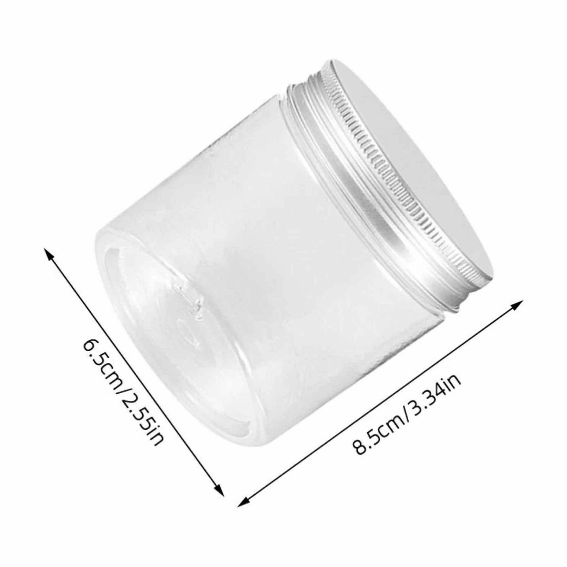 6 Pcs Mini Plastic Bottle Food Jars With Lids Mason Reusable Baby Storage