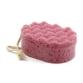 thumbnail image 2 of Wosthever Esponja exfoliante para baño, limpiador de piel para adultos, eliminación de pieles muertas, ducha, corporal, burbujas, Suministros de limpieza para el hogar rosa loto, 2 of 6