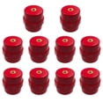 thumbnail image 4 of 10 Pcs Isolants de Busbar Rouge SM-30 M6 Isolants d'Espacement en Polyester Haute Résistance, 4 of 9