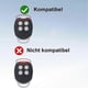 thumbnail image 2 of 433.92MHz Wireless Garage Door Remote, 2-Pack-Compatible with Ditec GOL4 BIXLG4 BIXLP2 Systems, 2 of 5