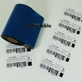 thumbnail image 4 of 2 Rolls 4.33" x1476' (110mm X 450m) Thermal Transfer Wax Ribbon Core 1" BarcoRibbons for Datamax Zebra Ribbons Printers,General Purpose Wax Ribbon for Label, Tag & BarcoPrinting, 4 of 4