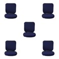 thumbnail image 2 of Guardoinrt Soft and Breathable Swivel Chair Cover Seating Experience Blue Backrest + Cushion Cover 5Set, 2 of 6