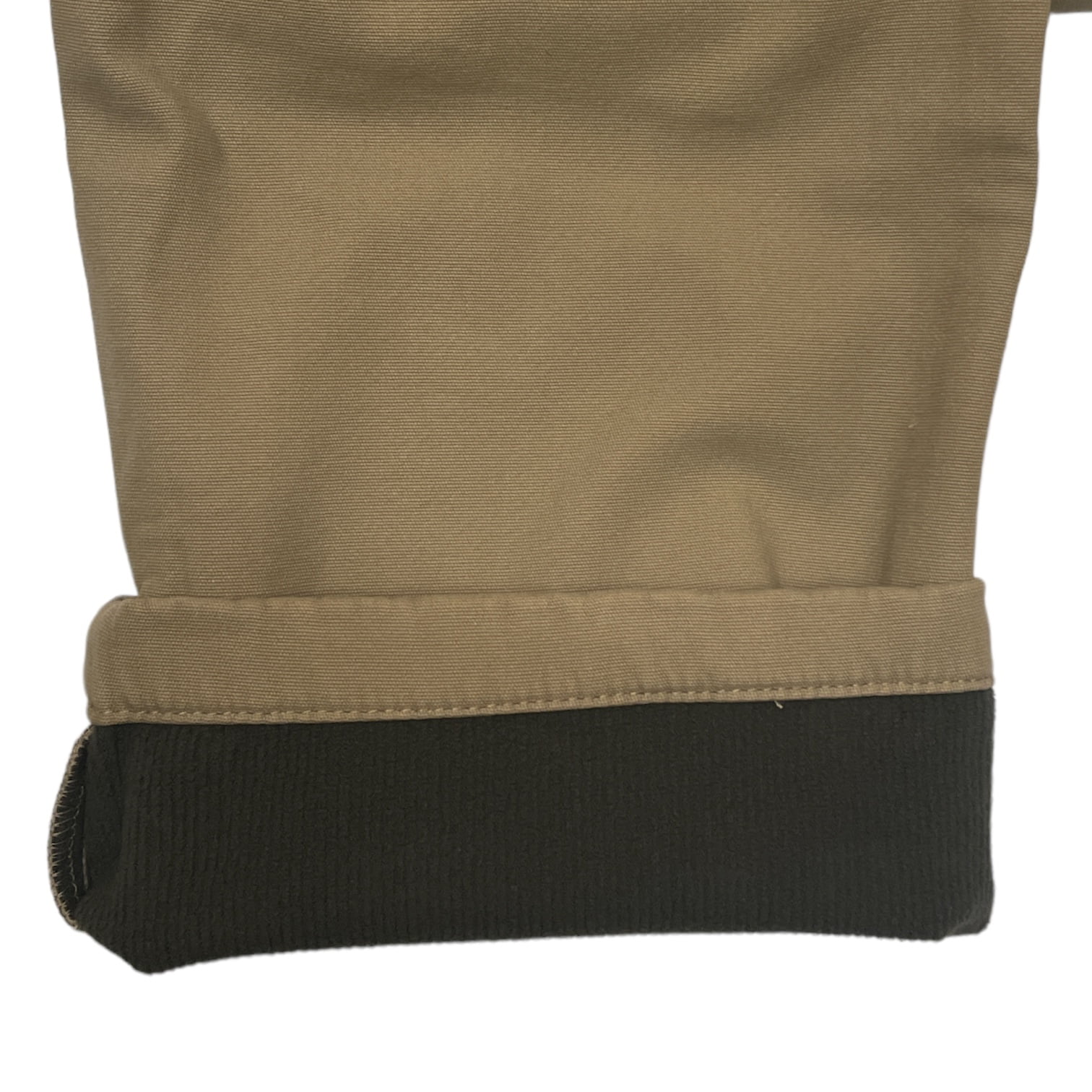 Coleman Men's Bonded Fleece Lined Tear Resistant Comfort Stretch Utility  Pant (Greige, 40x30) 